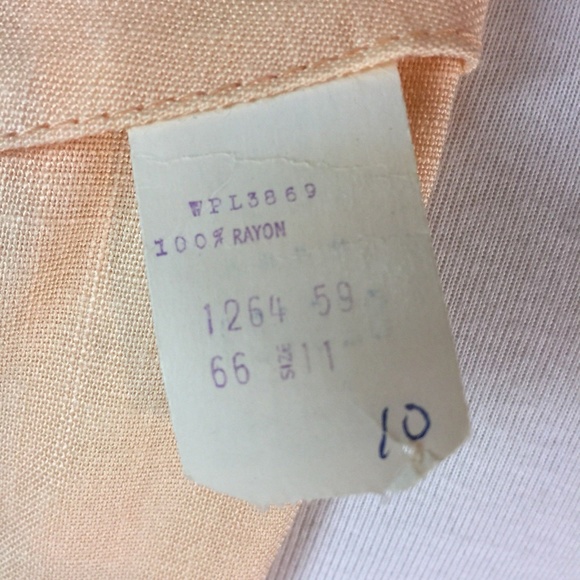 Vintage 60's Peter Pan Collar Sleeveless Dress - Picture 8 of 8